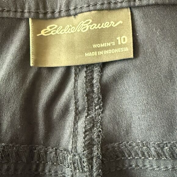 NWT Eddie Bauer Womens Convertible Performance Pant Size 10 Navy Blue UPF50+ - Picture 6 of 9